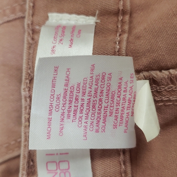 No Boundaries blush rose twill jeans pants Size 13 - Picture 6 of 6